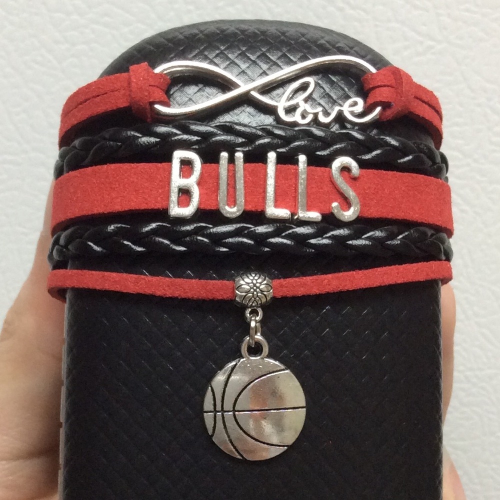 Chicago Bulls NBA bracelet Basketball Fans